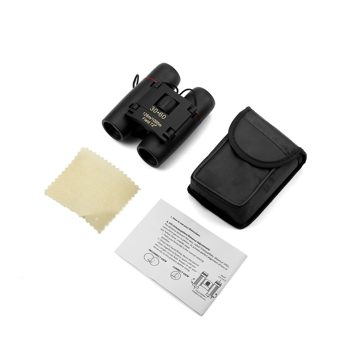 30x60 Compact Binoculars – Clear Vision for Outdoors