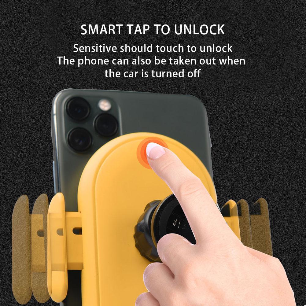 Chargeur Sans Fil Voiture – Support Téléphone Automatique