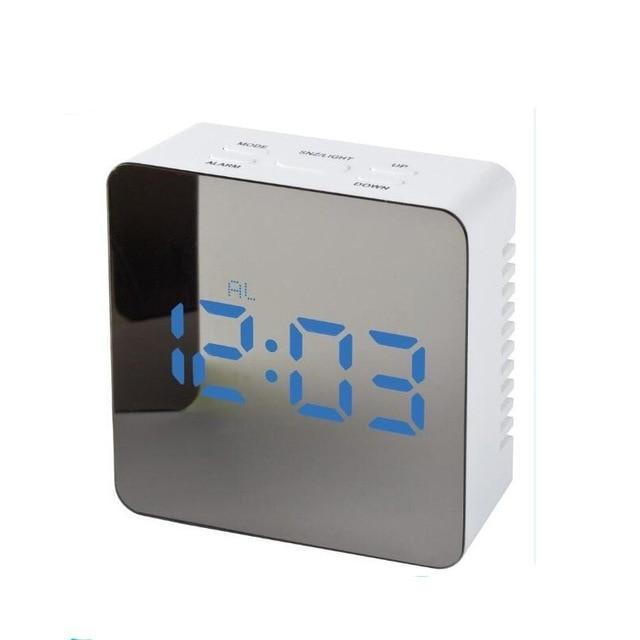 Horloge LED Multifonction avec Miroi