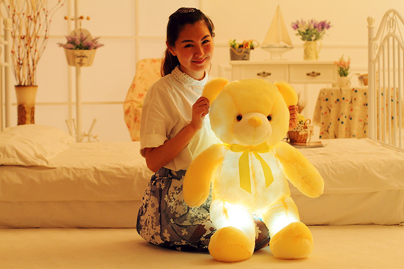 Ours en Peluche LED Lumineux – Peluche Douce
