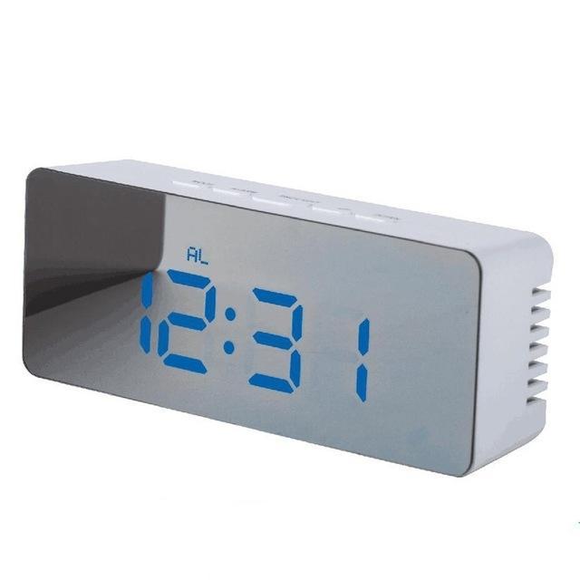 Horloge LED Multifonction avec Miroi
