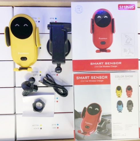 Chargeur Sans Fil Voiture – Support Téléphone Automatique