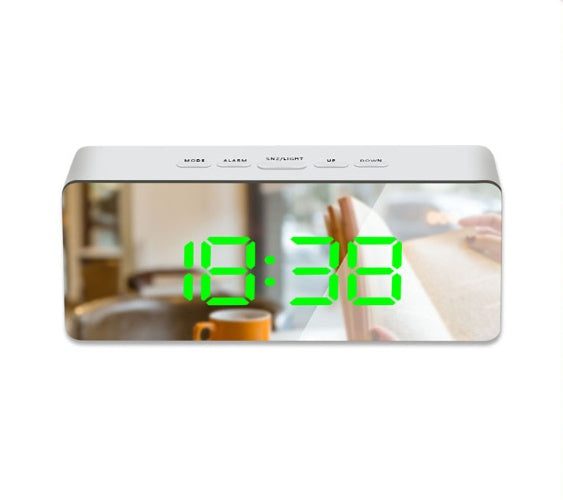 Horloge LED Multifonction avec Miroi