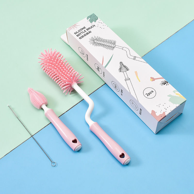 Les brosses à biberon en silicone
