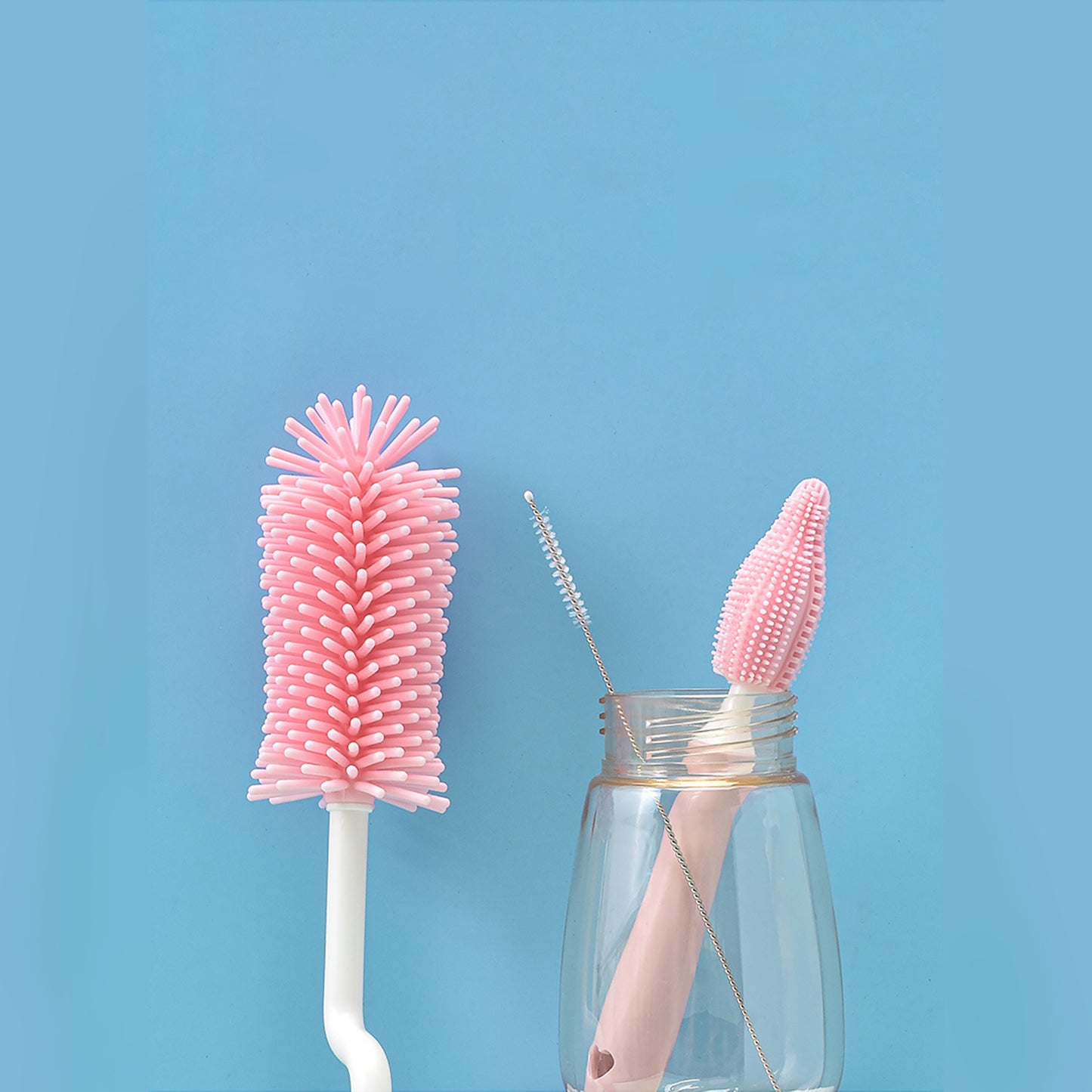 Les brosses à biberon en silicone
