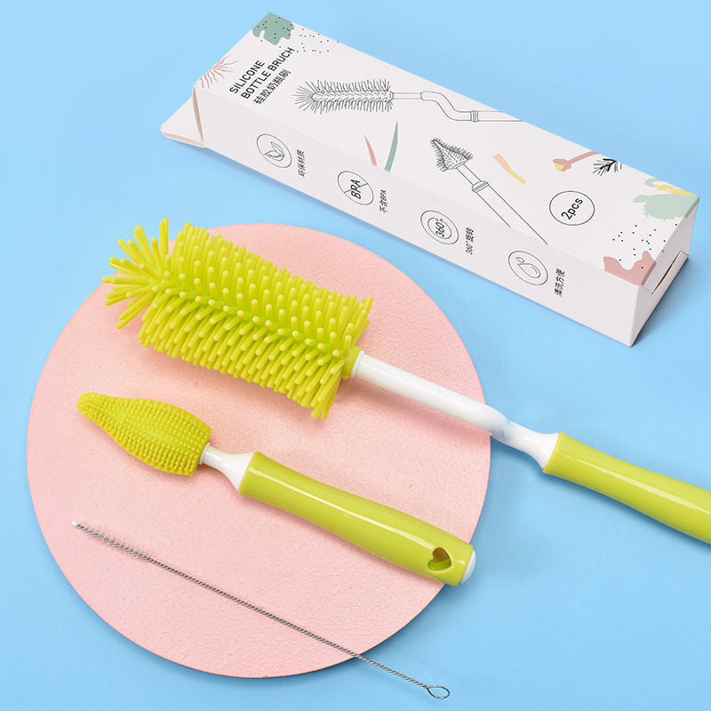 Les brosses à biberon en silicone