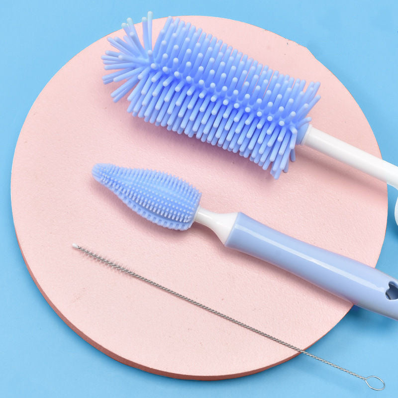 Les brosses à biberon en silicone