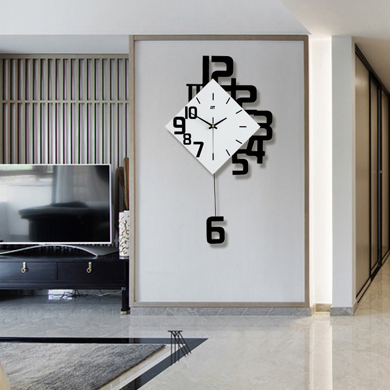 Horloge Murale Numérique Personnalisée