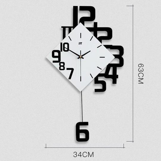Horloge Murale Numérique Personnalisée