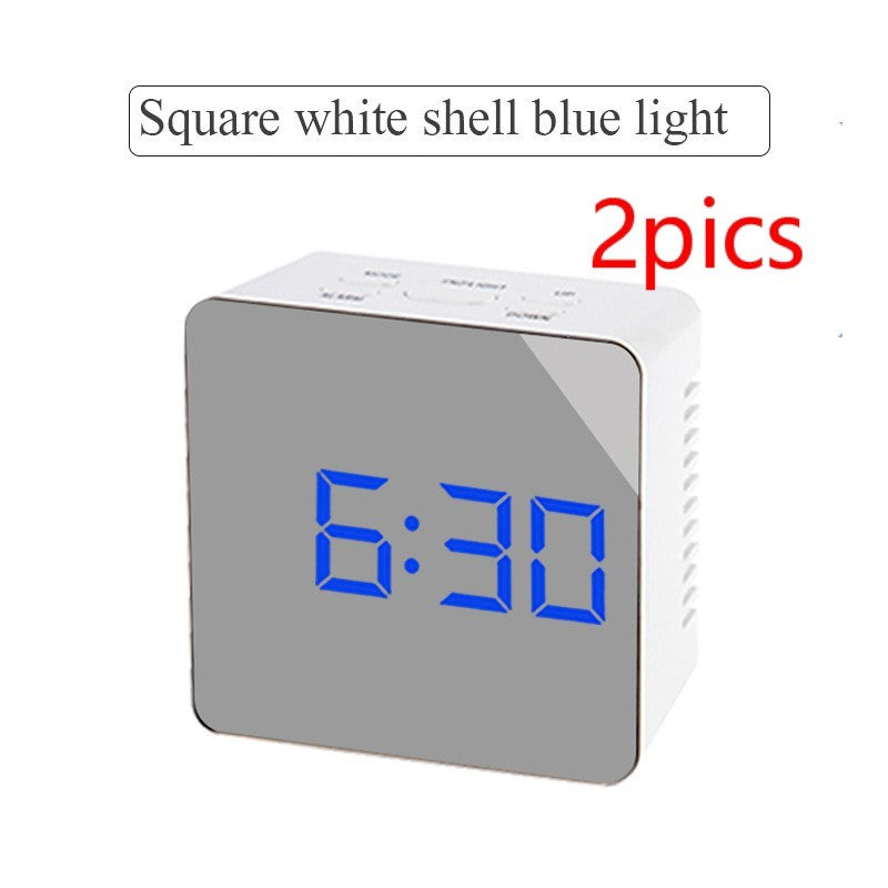 Horloge LED Multifonction avec Miroi