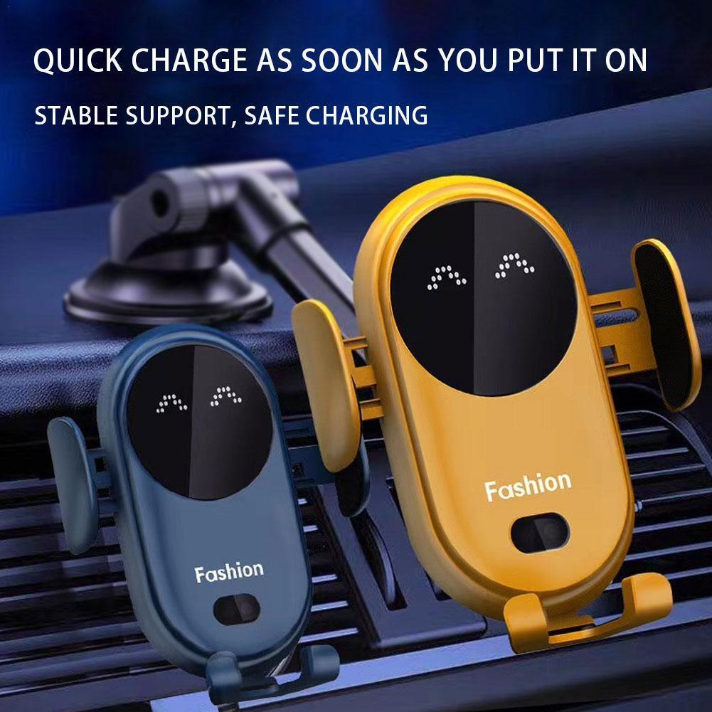 Chargeur Sans Fil Voiture – Support Téléphone Automatique