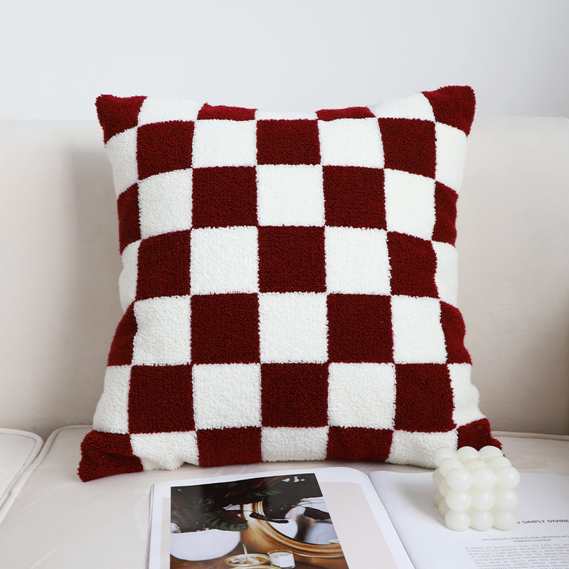 Coussin Damier Noir & Blanc