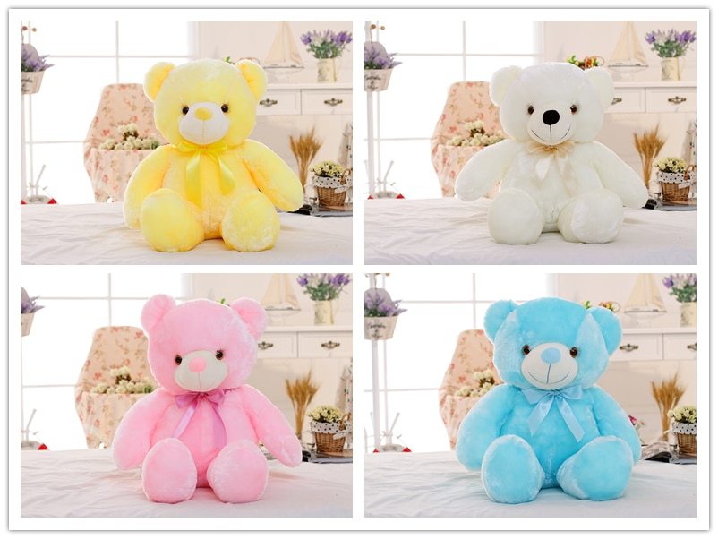 Ours en Peluche LED Lumineux – Peluche Douce