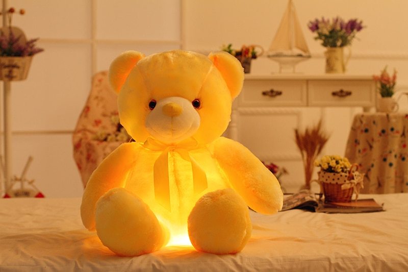 Ours en Peluche LED Lumineux – Peluche Douce