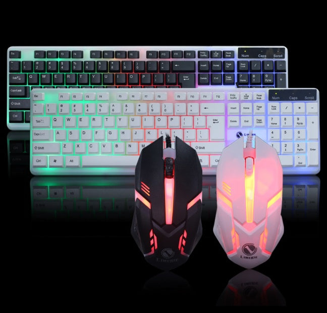 Clavier et Souris Filaire – Précision et Confort pour un Usage