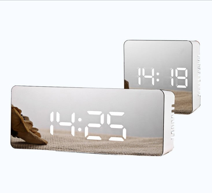 Horloge LED Multifonction avec Miroi