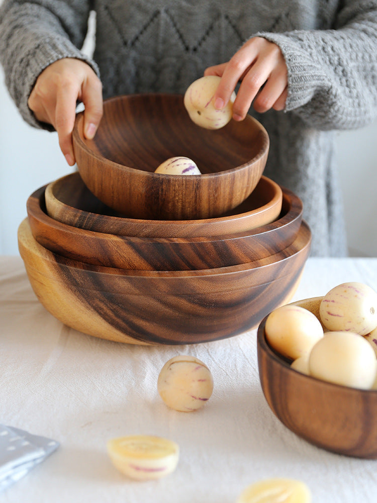 Bol en Bois Naturel