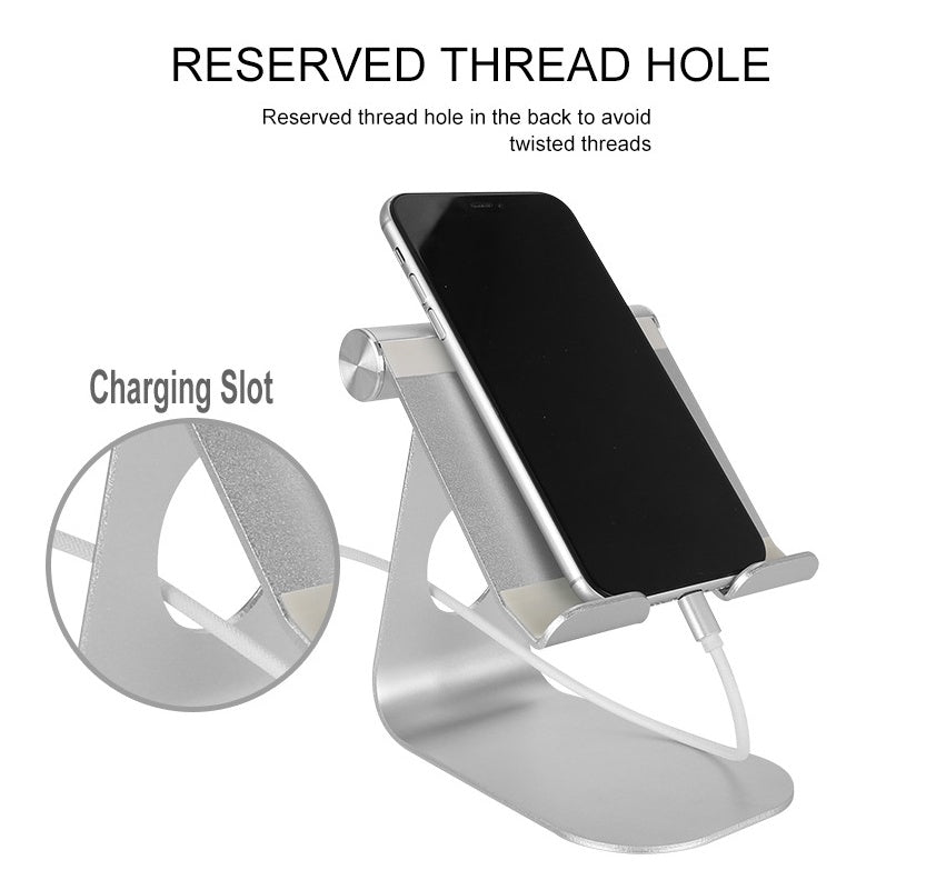 Support de Bureau Ajustable pour Tablette et Smartphone