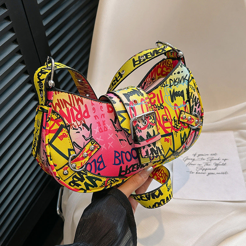 Sac à Épaule avec Lettrage