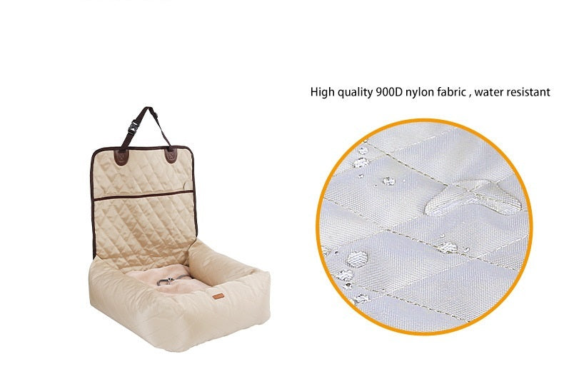 Matelas de Voiture 2 en 1 – Confort & Sécurité pour Chiens