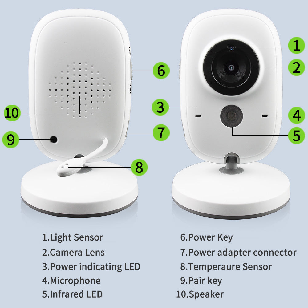 Moniteur de Bébé - Surveillance Sécurisée