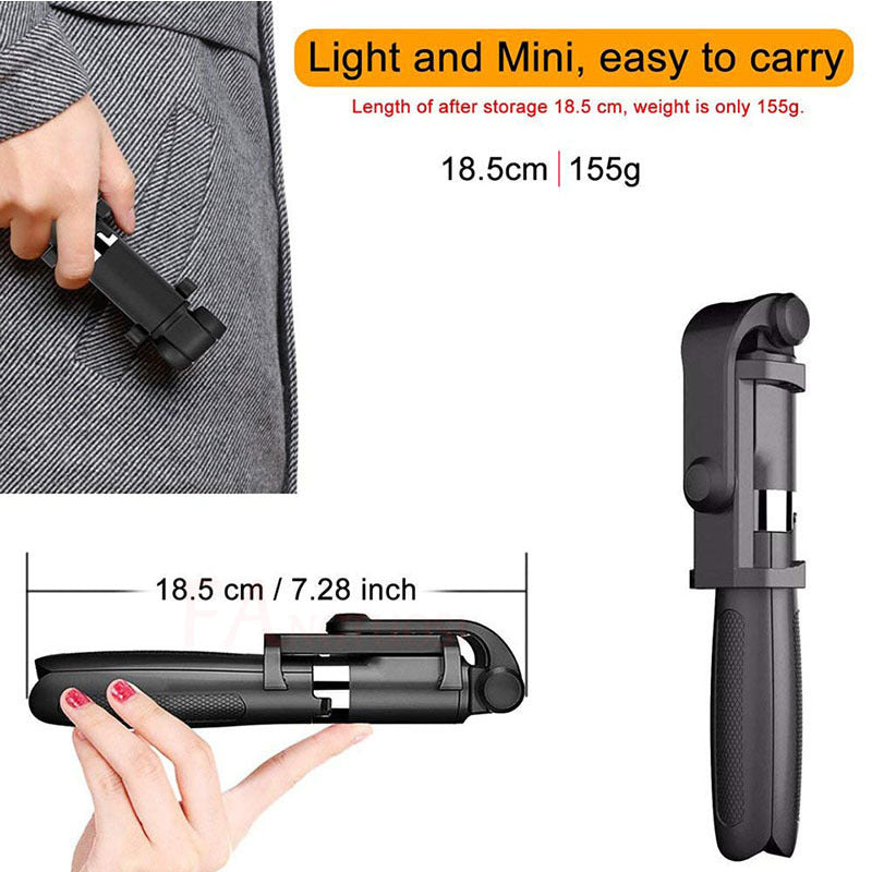 Selfie Stick Trépied Universel Bluetooth