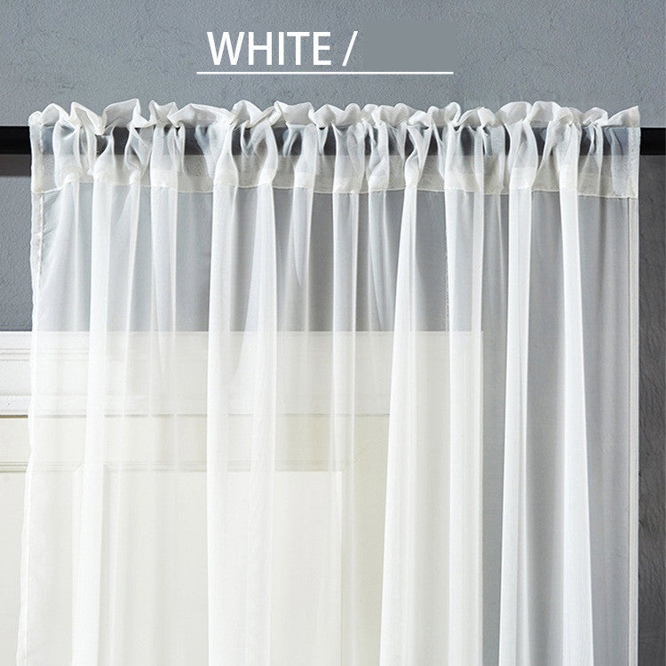 Rideau Moderne en Coton et Lin
