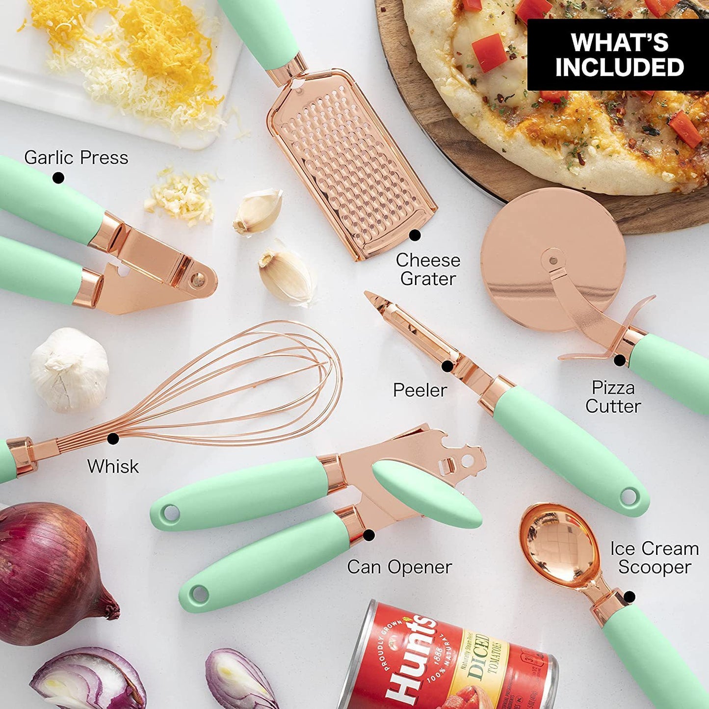 Stainless Steel Kitchen Utensil Set