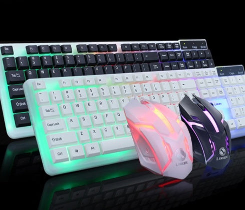 Clavier et Souris Filaire – Précision et Confort pour un Usage