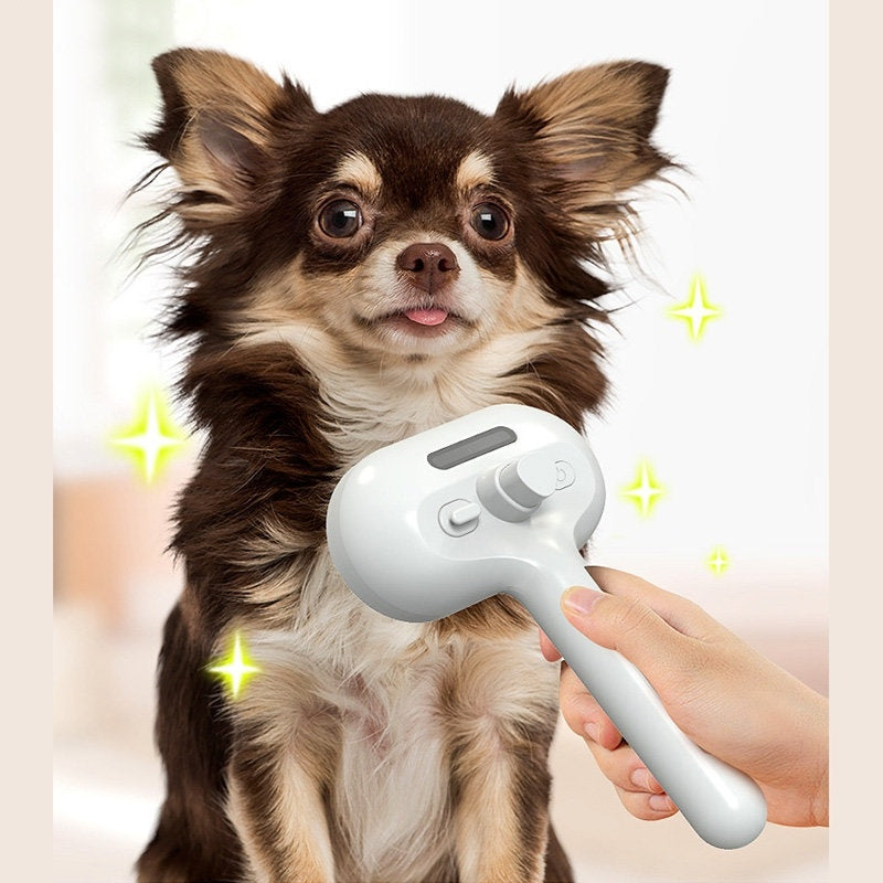 Brosse Auto-nettoyant avec Brumisateur – Toilettage