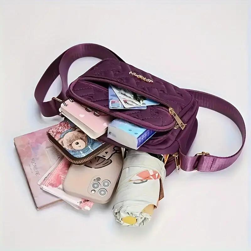 Multi-Layer Shoulder Bag