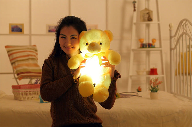 Ours en Peluche LED Lumineux – Peluche Douce