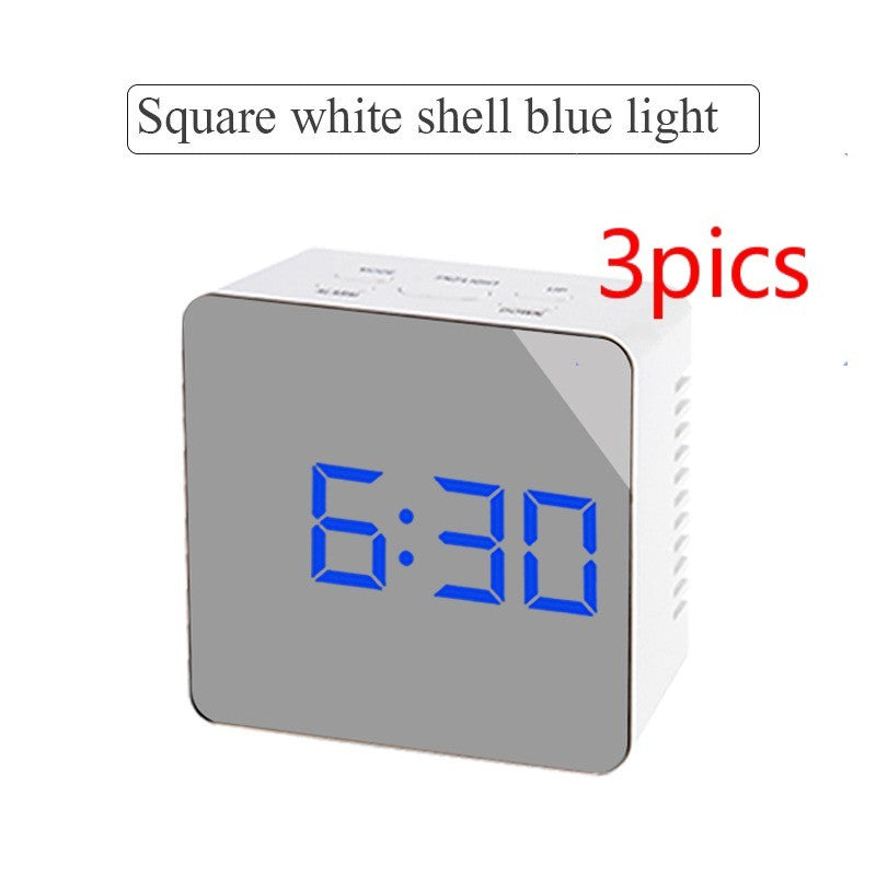 Horloge LED Multifonction avec Miroi