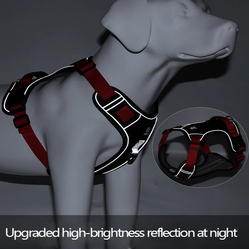 Reflective Harness for Medium and Large Dogs
