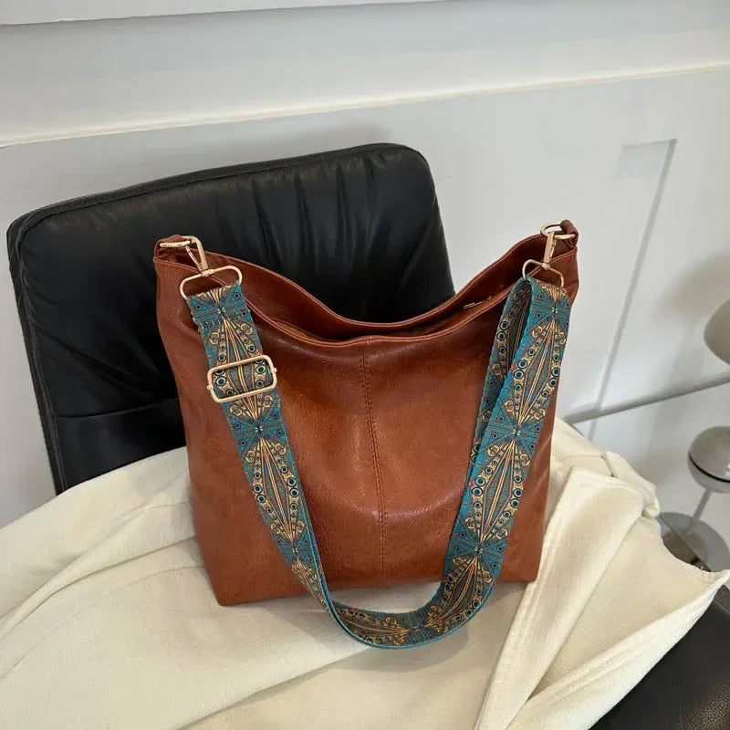 Sac Seau Vintage en Similicuir – Élégance & Intemporalité