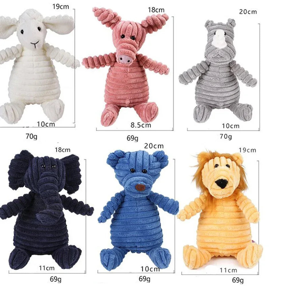 Plush Dog Toy – Durable & Sound