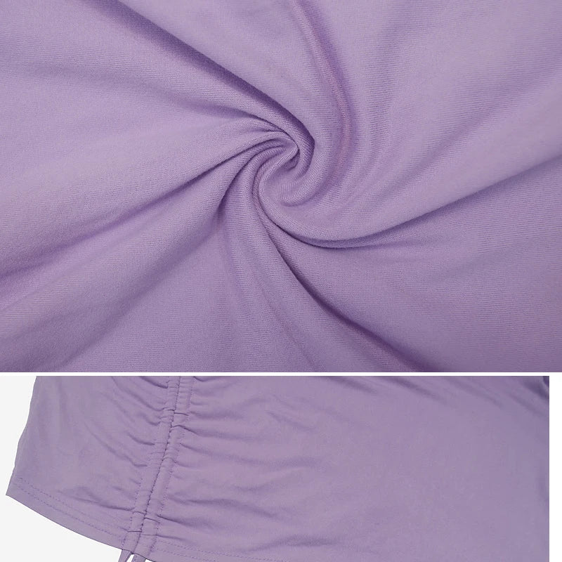 Robe Élégante à Lacets – Mini Robe Plissée & Moulante pour Soirées