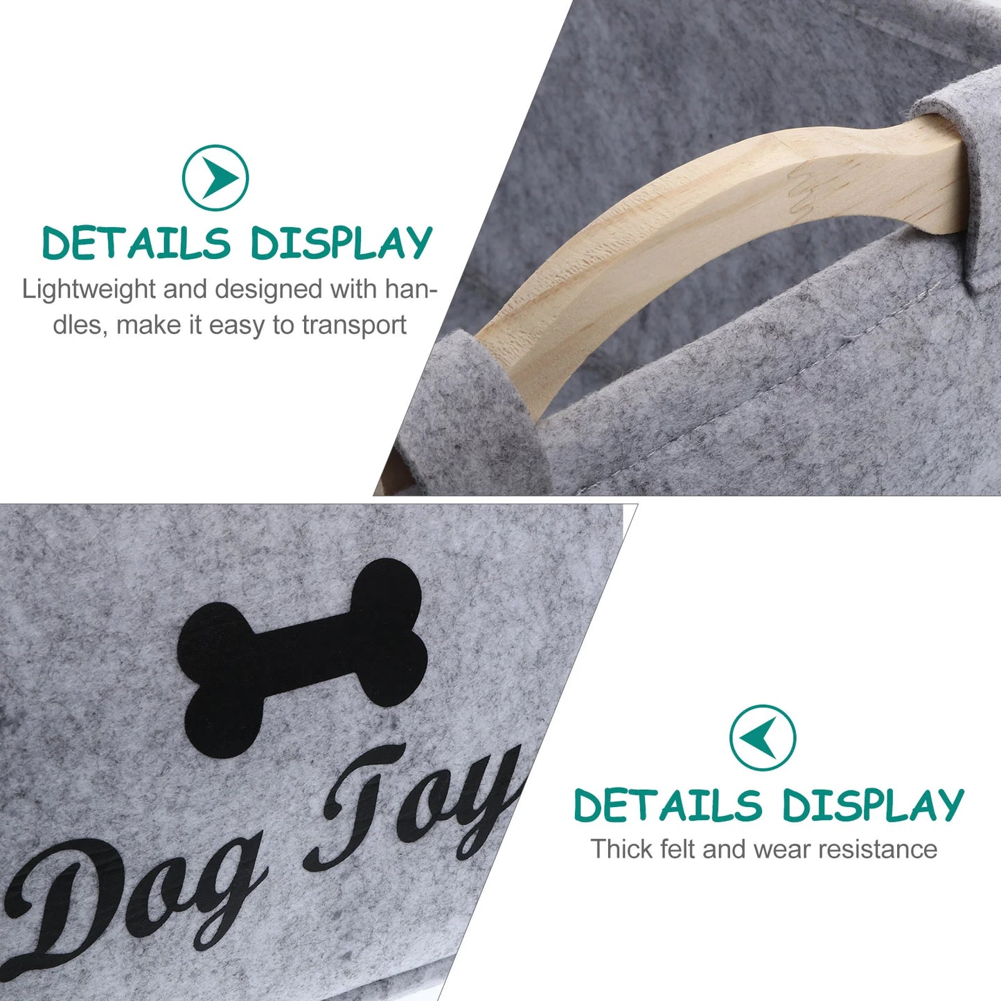 Pet Toy Storage Basket