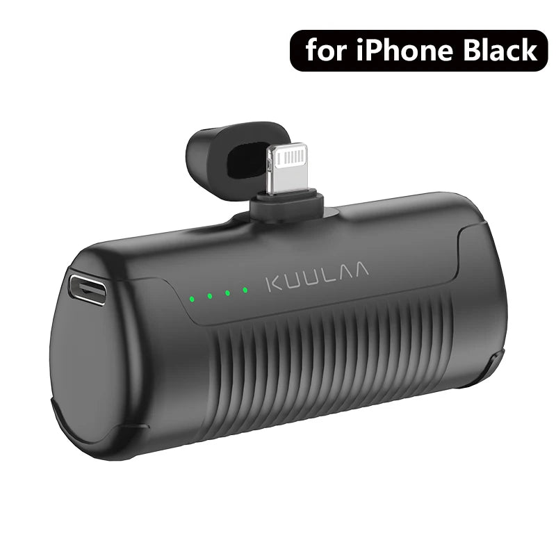 Mini Power Bank – Batterie Externe Portable pour iPhone, Samsung & Xiaomi