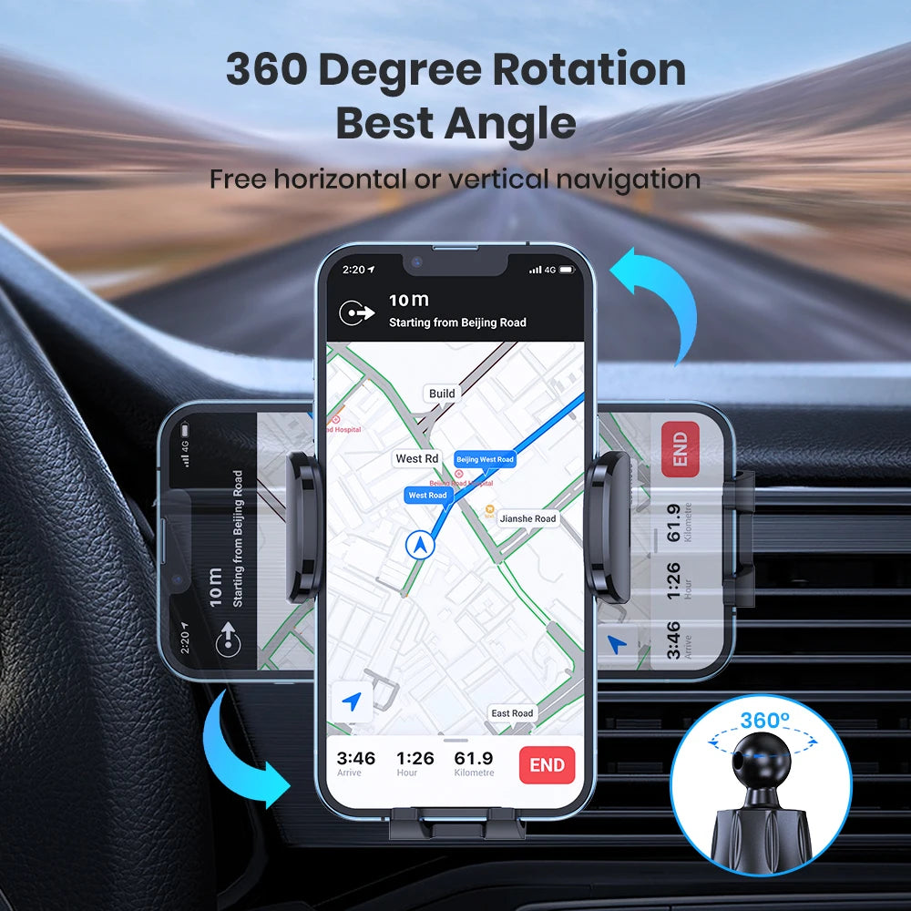 Car Phone Holder - Air Vent Mount