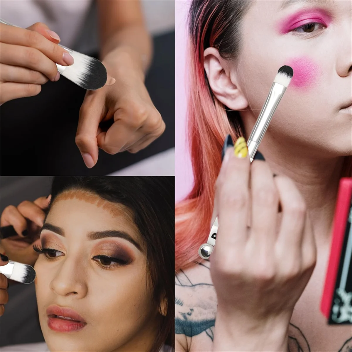 Pinceaux de Maquillage Personnalisables avec Perles – Kit Créatif