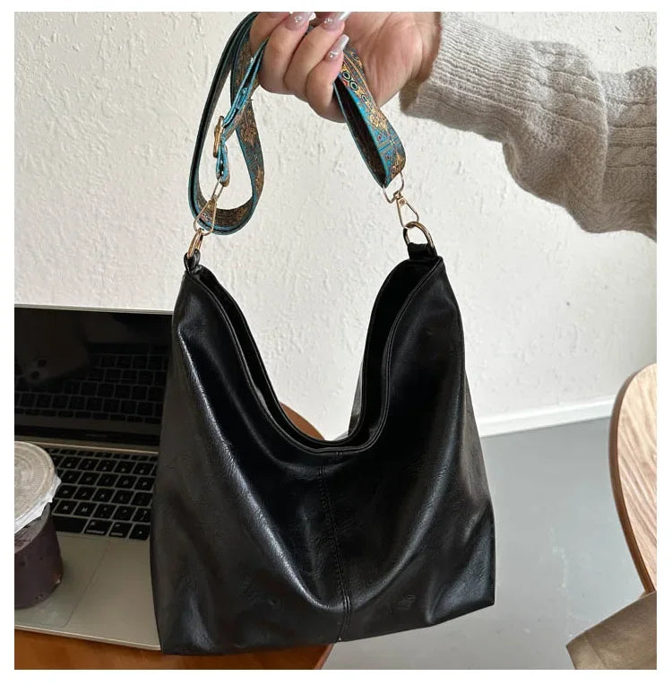 Sac Seau Vintage en Similicuir – Élégance & Intemporalité