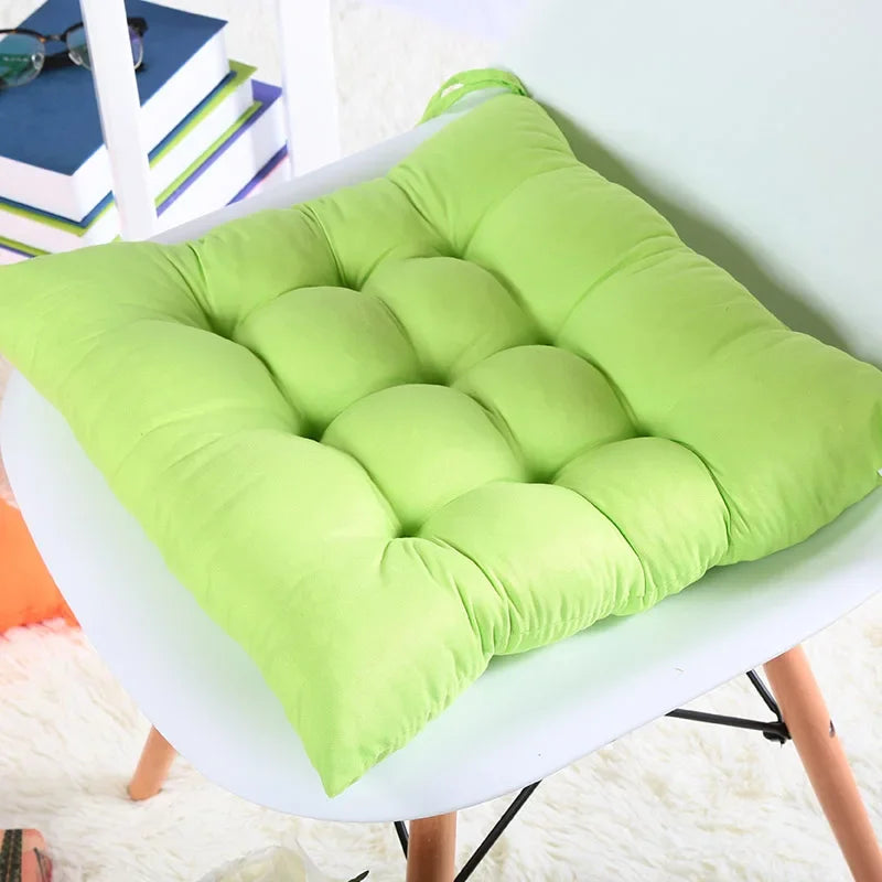 Thick and Colorful Seat Cushion β Comfort and Style