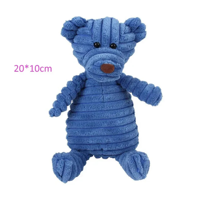 Plush Dog Toy – Durable & Sound
