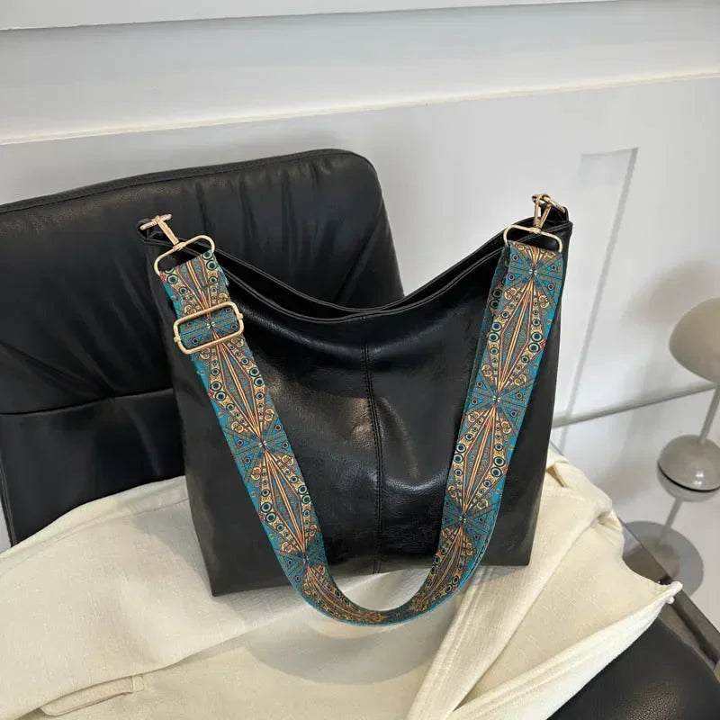 Sac Seau Vintage en Similicuir – Élégance & Intemporalité