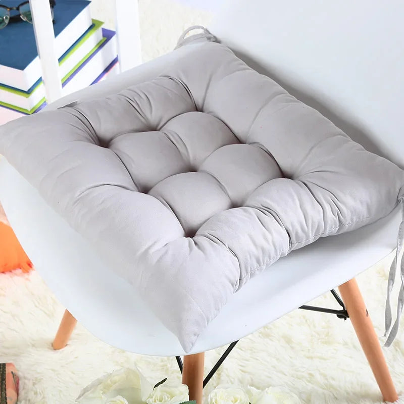 Thick and Colorful Seat Cushion β Comfort and Style