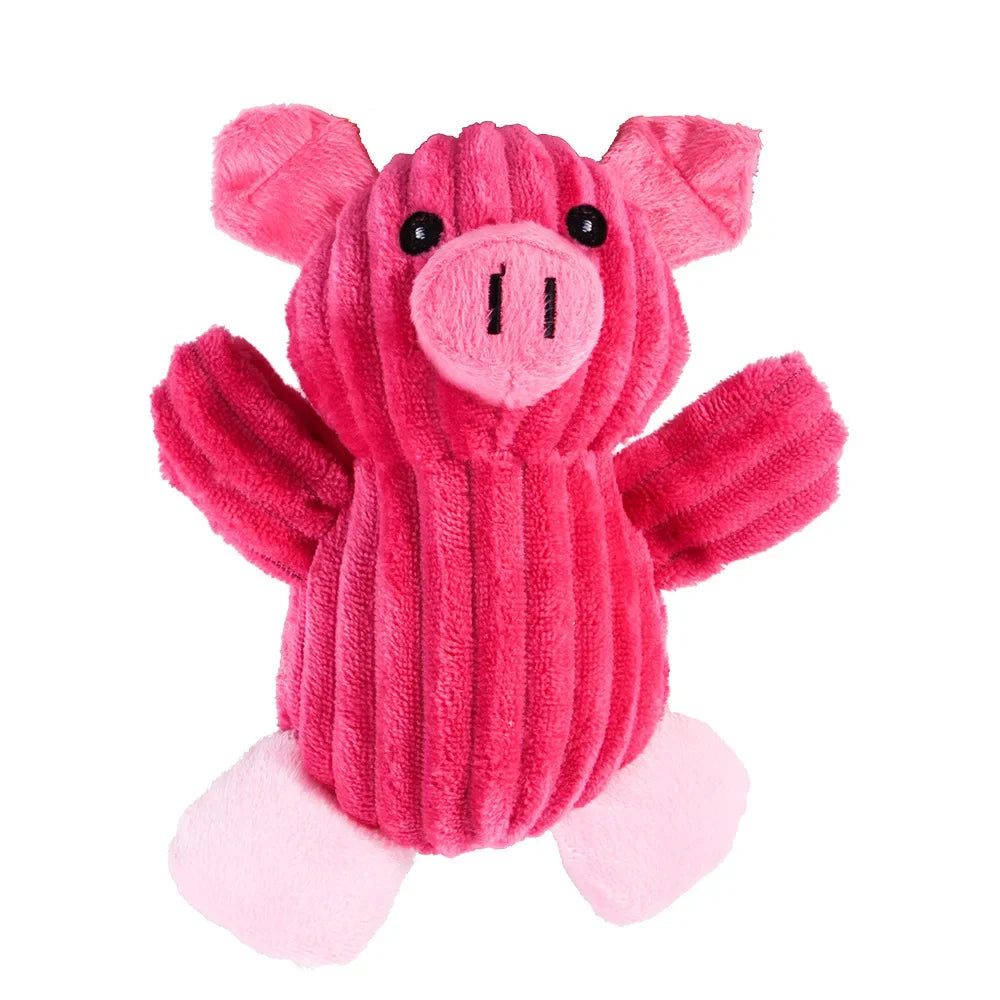 Plush Dog Toy – Durable & Sound