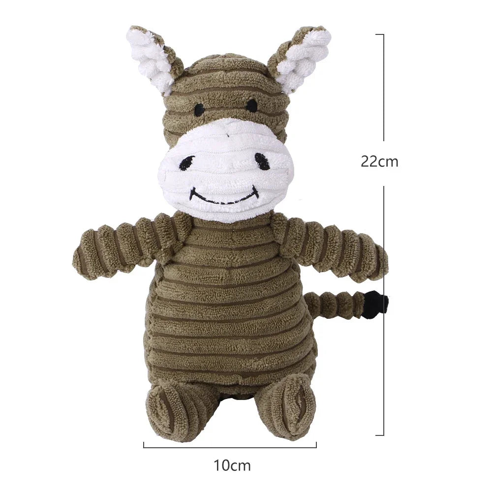 Plush Dog Toy – Durable & Sound