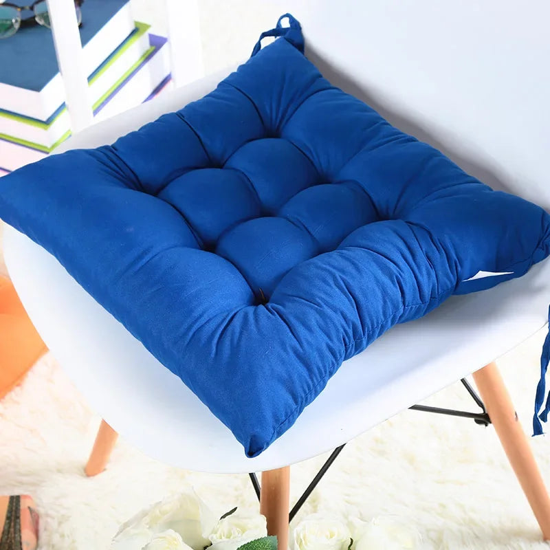 Thick and Colorful Seat Cushion β Comfort and Style