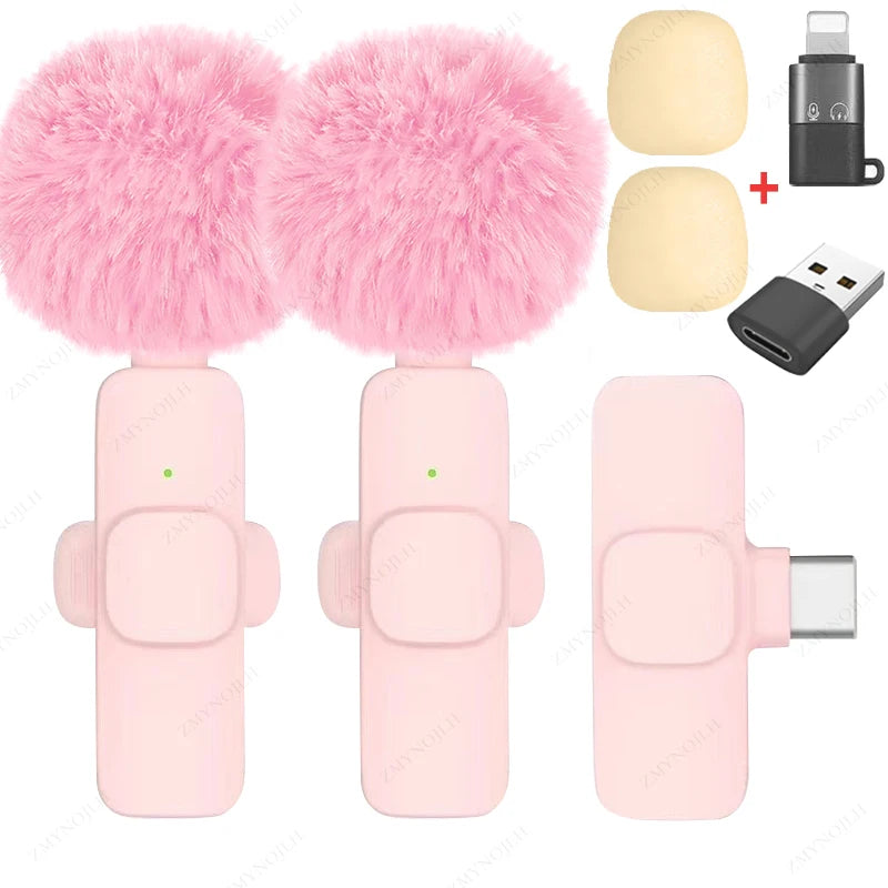 Microphone Lavalier Sans Fil – Qualité Audio Professionnelle